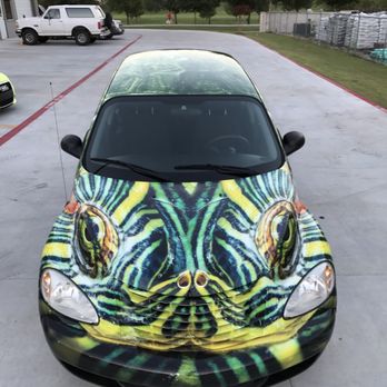 Ink Wrapz - Turtle car wrap 3D design - Vehicle Wraps Near Me - Tulsa, Oklahoma