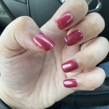 Nail Image - Acrylic Nails with Cat Eye's Gel Polish - Nail Salons Near Me - Winder, Georgia Nail Image - Acrylic Nails with Cat Eye's Gel Polish - Nail Salons Near Me - Winder, Georgia