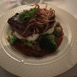 The Harvest Moon Inn - NY strip steak