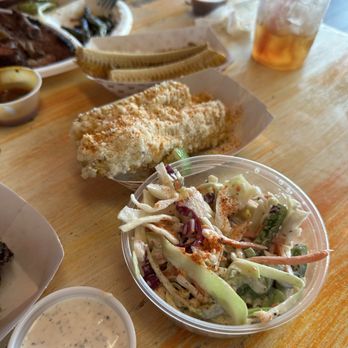 Yellow Rose BBQ - Cole slaw, Mexican corn - Barbeque Near Me - Jacksonville, Florida Yellow Rose BBQ - Cole slaw, Mexican corn - Barbeque Near Me - Jacksonville, Florida