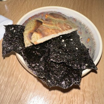 KYU - Nori and bread with the charred eggplant - Asian Fusion Near Me - Las Vegas, Nevada KYU - Nori and bread with the charred eggplant - Asian Fusion Near Me - Las Vegas, Nevada