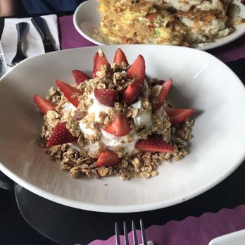 The Suburban Diner - Fresh Strawberries and Granola Greek Yogurt - Diners Near Me - Paramus, New Jersey The Suburban Diner - Fresh Strawberries and Granola Greek Yogurt - Diners Near Me - Paramus, New Jersey