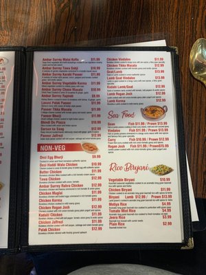 Menu photo 1 Ambar Surrey Restaurant & Dhaba Surrey, BC Menu photo 1 Ambar Surrey Restaurant & Dhaba Surrey, BC