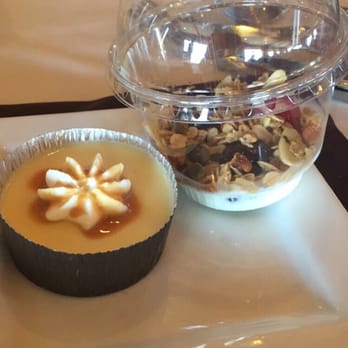 Orange Hill Restaurant & Events - Part of Sunday brunch, custard and fruit and nut parfait - Steakhouses Near Me - Orange, California