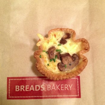 Breads Bakery - Union Square - Mushroom mini quiche - Bakeries Near Me - New York, New York