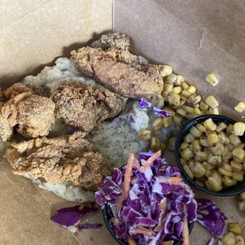 FOMO Chicken - Southern Fried Chicken Box (GF) - Food Trucks Near Me - Portland, Oregon FOMO Chicken - Southern Fried Chicken Box (GF) - Food Trucks Near Me - Portland, Oregon