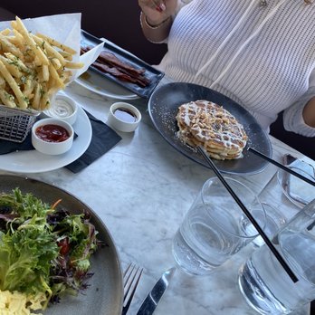 Catch - Cinnamon pancakes/ applewood smoked bacon - Sushi Bars Near Me - West Hollywood, California Catch - Cinnamon pancakes/ applewood smoked bacon - Sushi Bars Near Me - West Hollywood, California