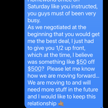 HomeWorld Pearlridge - Allen texting he will call but never calls. - Furniture Stores Near Me - Aiea, Hawaii HomeWorld Pearlridge - Allen texting he will call but never calls. - Furniture Stores Near Me - Aiea, Hawaii