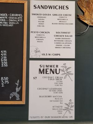 Menu photo 2 B-side Coffee Dallas, TX Menu photo 2 B-side Coffee Dallas, TX