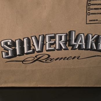 Silverlake Ramen - Takeout bag - Ramen Near Me - Downey, California Silverlake Ramen - Takeout bag - Ramen Near Me - Downey, California