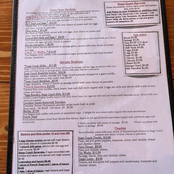 Stage Coach Grille - Breakfast menu - Seafood Near Me - La Verkin, Utah Stage Coach Grille - Breakfast menu - Seafood Near Me - La Verkin, Utah