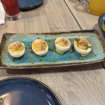 Sweet Catch  - Deviled eggs with crab meat - Seafood Near Me - Brooklyn, New York
