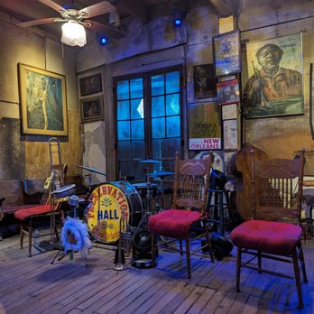 Preservation Hall - Before the performance - no photos or videos allowed during the performance - Music Venues Near Me - New Orleans, Louisiana Preservation Hall - Before the performance - no photos or videos allowed during the performance - Music Venues Near Me - New Orleans, Louisiana