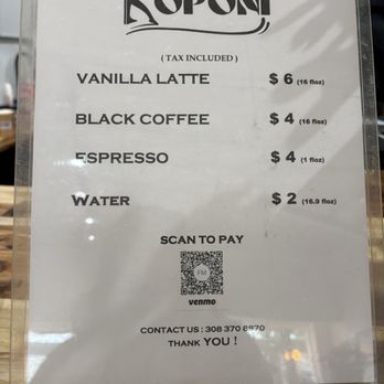 Koponi - Menu - Coffee Roasteries Near Me - Grand Island, Nebraska Koponi - Menu - Coffee Roasteries Near Me - Grand Island, Nebraska