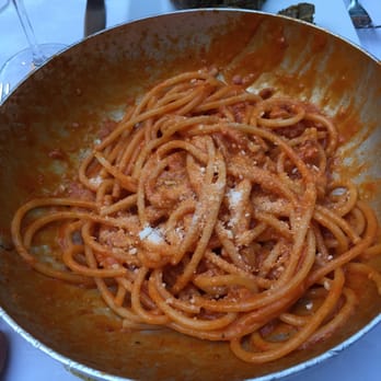 Taverna Trilussa - Bucatini all'Amatriciana - Roman Near Me - Rome, RM Taverna Trilussa - Bucatini all'Amatriciana - Roman Near Me - Rome, RM