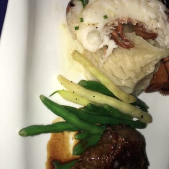 Narcoossee's - filet and lobster, with a mash and string bean! - New American Near Me - Lake Buena Vista, Florida Narcoossee's - filet and lobster, with a mash and string bean! - New American Near Me - Lake Buena Vista, Florida