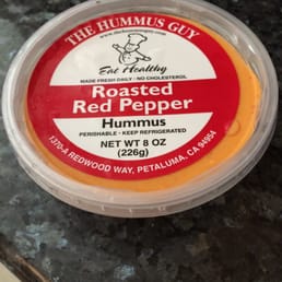 Roasted red pepper hummus Roasted red pepper hummus