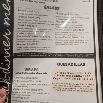 Cagney's Kitchen - Menu 4 October 2023 - New American Near Me - Greensboro, North Carolina