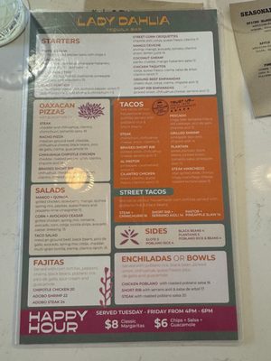 Menu photo 7 Lady Dahlia Tequila Bar Mount Prospect, IL