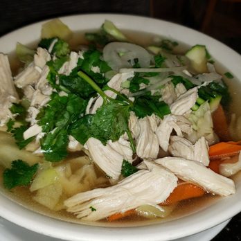 Pho La Jolla - Vegetable Pho add chicken - Vietnamese Near Me - La Jolla, California Pho La Jolla - Vegetable Pho add chicken - Vietnamese Near Me - La Jolla, California
