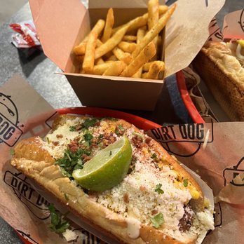 Dirt Dog Downey - Elote Dog and Dirty Fries - Hot Dogs Near Me - Downey, California Dirt Dog Downey - Elote Dog and Dirty Fries - Hot Dogs Near Me - Downey, California