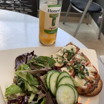 Burchfield's Cafe - Special flatbread + salad - Cafes Near Me - Buffalo, New York Burchfield's Cafe - Special flatbread + salad - Cafes Near Me - Buffalo, New York