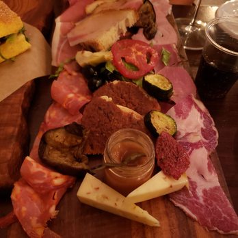 Pane e Salame - Small mix! (It was more than enough for 2 people) - Wine Bars Near Me - Rome, RM Pane e Salame - Small mix! (It was more than enough for 2 people) - Wine Bars Near Me - Rome, RM