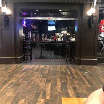 Harry Caray's - Empty indoor bar top at Harry Carey's at Navy Pier, July 5, 2021. - Sports Bars Near Me - Chicago, Illinois Harry Caray's - Empty indoor bar top at Harry Carey's at Navy Pier, July 5, 2021. - Sports Bars Near Me - Chicago, Illinois