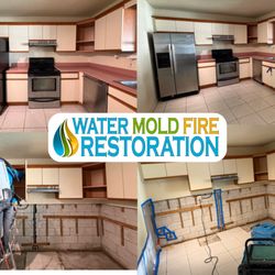 Water Mold Fire Restoration of South Florida - Kitchen Water Damage and Mold Remediation