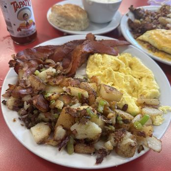 The Corner Cafe - Bacon and eggs - Breakfast & Brunch Near Me - Visalia, California The Corner Cafe - Bacon and eggs - Breakfast & Brunch Near Me - Visalia, California