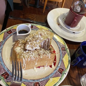 Miss Shirley's Cafe, Inner Harbor - Cranberry cheesecake stuffed French toast - Breakfast & Brunch Near Me - Baltimore, Maryland Miss Shirley's Cafe, Inner Harbor - Cranberry cheesecake stuffed French toast - Breakfast & Brunch Near Me - Baltimore, Maryland