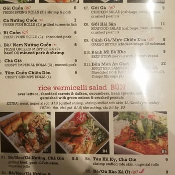 Sidestreet Pho - Sidestreet Pho menu as of 8.13.16 - Vietnamese Near Me - Alameda, California