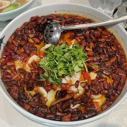 Boiled fish with bean sprouts in xxxtra spicy! Boiled fish with bean sprouts in xxxtra spicy!