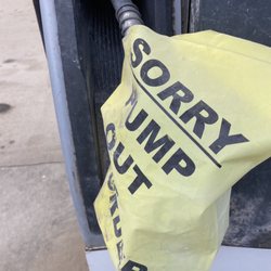 Waco Truck Plaza - Vandals took the handles