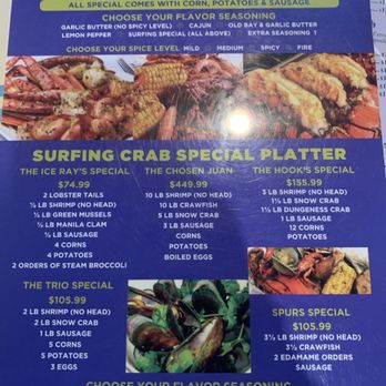 Surfing Crab - Seafood Near Me - San Marcos, Texas Surfing Crab - Seafood Near Me - San Marcos, Texas