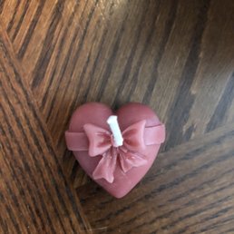 Heart candle Heart candle