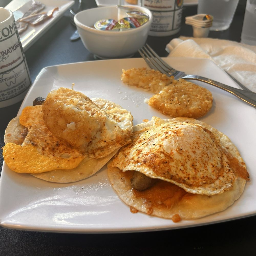 The Lantern BLE - Breakfast tacos! This is the perfect combination of flavors!! The aioli is amazing and ties all the flavors together. - Breakfast & Brunch Near Me - Lebanon, Illinois The Lantern BLE - Breakfast tacos! This is the perfect combination of flavors!! The aioli is amazing and ties all the flavors together. - Breakfast & Brunch Near Me - Lebanon, Illinois