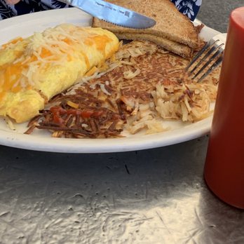 Nick's Cafe - Veggie Omellete - Diners Near Me - Los Angeles, California