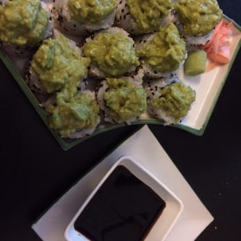 Tataki - Guacamole roll. So much salmon hidden under there! YUM! - Restaurants Near Me - Buenos Aires, C