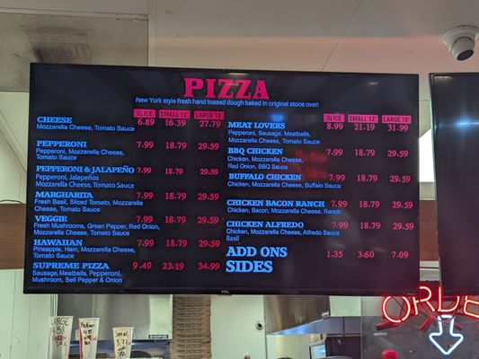 Menu photo 1 Hotspot Pizza Huntington Beach, CA