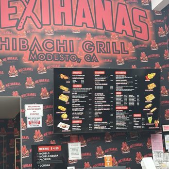 Mexihanas Hibachi Grill - Menu - Mexican Near Me - Modesto, California Mexihanas Hibachi Grill - Menu - Mexican Near Me - Modesto, California