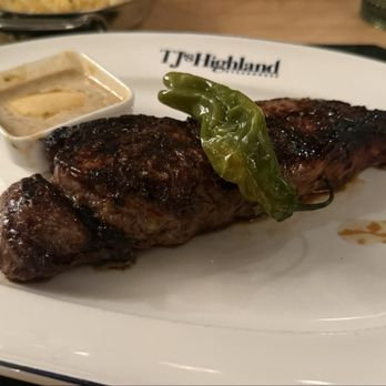 TJ's Highland Steakhouse - NY Strip - Steakhouses Near Me - Oshkosh, Wisconsin