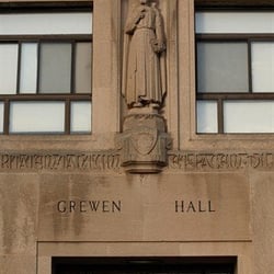 Lemoyne College - Entrance to Grewen Hall on the Le Moyne College Campus