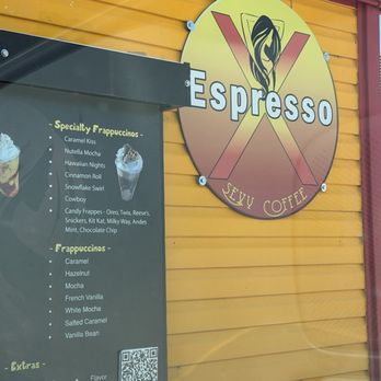 Espresso X - Espresso X. Coffee served to you lingerie. - Coffee & Tea Near Me - Pueblo, Colorado Espresso X - Espresso X. Coffee served to you lingerie. - Coffee & Tea Near Me - Pueblo, Colorado