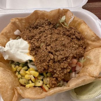 Taco Rico - Taco salad with ground beef - Tex-Mex Near Me - Cutler Bay, Florida Taco Rico - Taco salad with ground beef - Tex-Mex Near Me - Cutler Bay, Florida