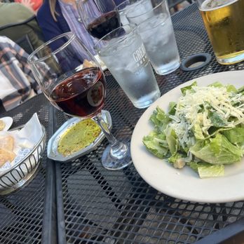La Verona Restaurant - Caesar Salad with a Pinot noir, both very good! - Italian Near Me - Kennett Square, Pennsylvania La Verona Restaurant - Caesar Salad with a Pinot noir, both very good! - Italian Near Me - Kennett Square, Pennsylvania
