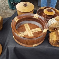 Rock County Farmer's Market - Amazing woodworker