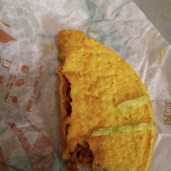 Taco Bell - Soggy taco - Fast Food Near Me - Jacksonville, Arkansas