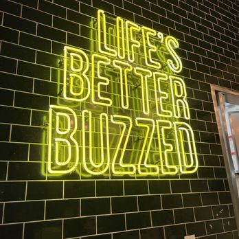 Better Buzz Coffee Fashion Valley - Logo at night - Coffee & Tea Near Me - San Diego, California Better Buzz Coffee Fashion Valley - Logo at night - Coffee & Tea Near Me - San Diego, California