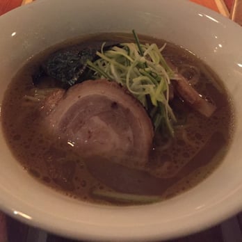 Yoroshiku - Shoyu ramen. Very plain looking, but still tastes good! - Ramen Near Me - Seattle, Washington